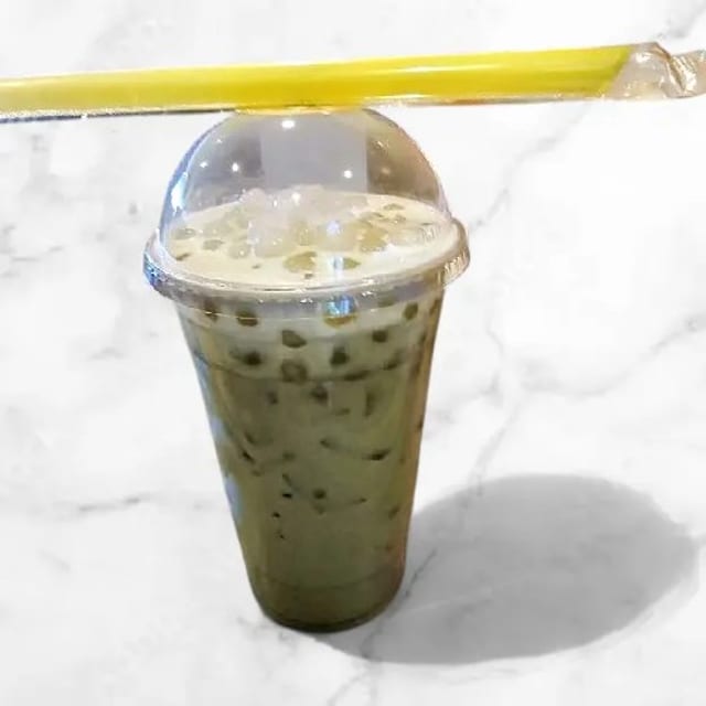 Green Tea Boba.